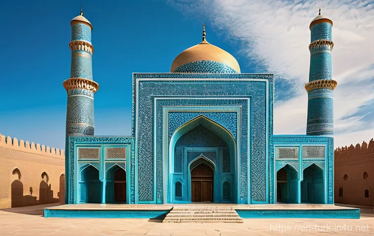 투르크메니스탄 역사적 유적지 - **Prompt 2: Parthian Royalty at Old Nisa**
    "An atmospheric depiction of Old Nisa, the royal fort...